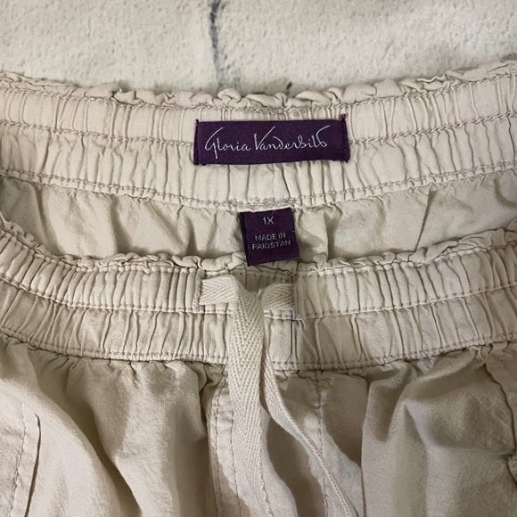 Gloria Vanderbilt Cotton Shorts 1X - Picture 7 of 8